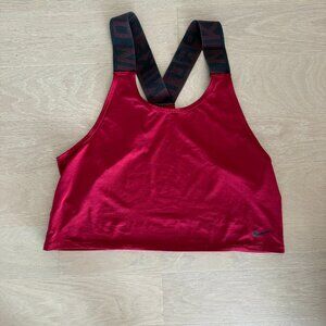 Nike Pro Intertwist Tank - Medium - red